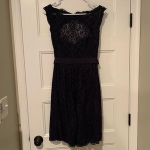 Navy blue dress